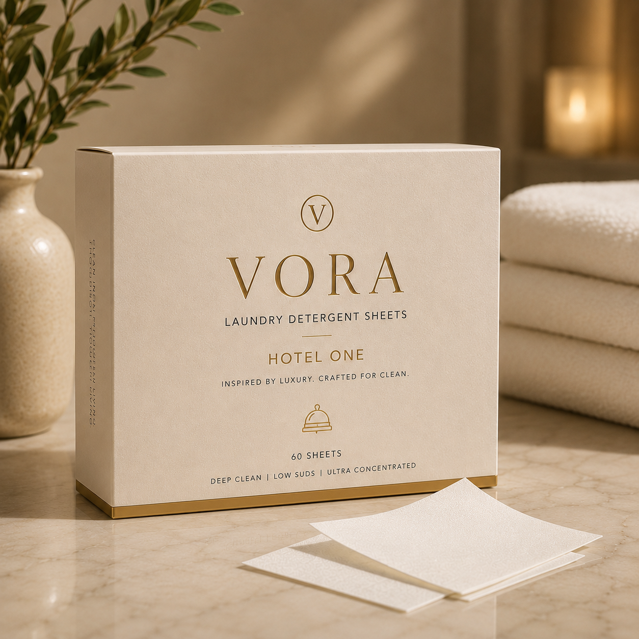 Hotel One Luxury Laundry Sheets – 60 Sheets | Signature Scent