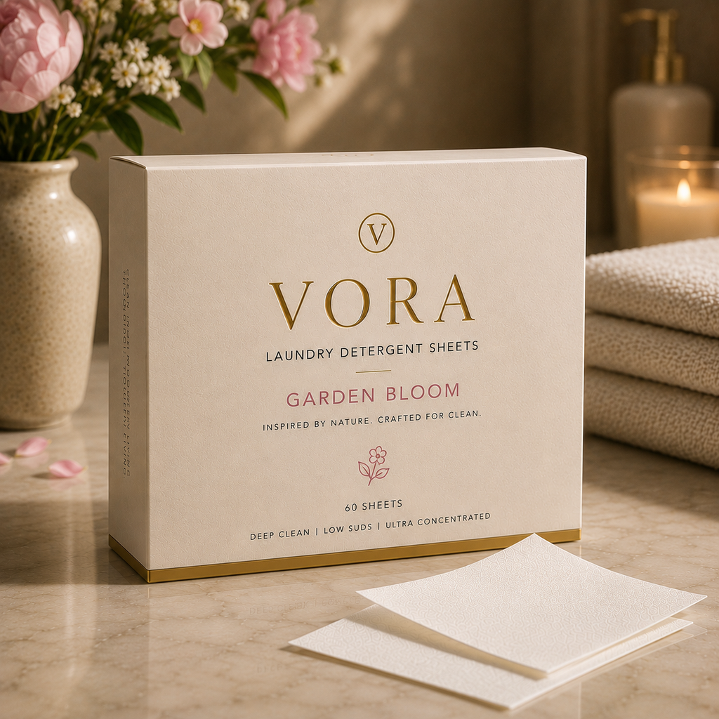 Garden Bloom Luxury Laundry Sheets – 60 Sheets | Floral & Elegant Scent